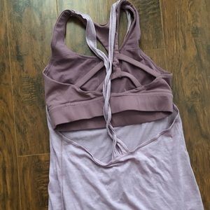 Lululemon Tank with Bra